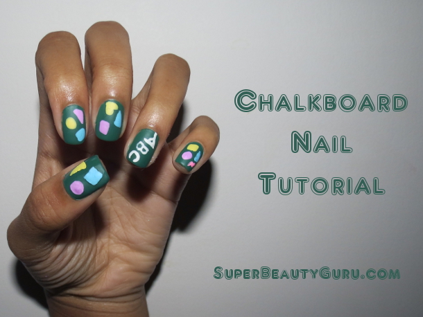 Chalkboard Nail Tutorial