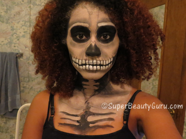 skeleton makeup