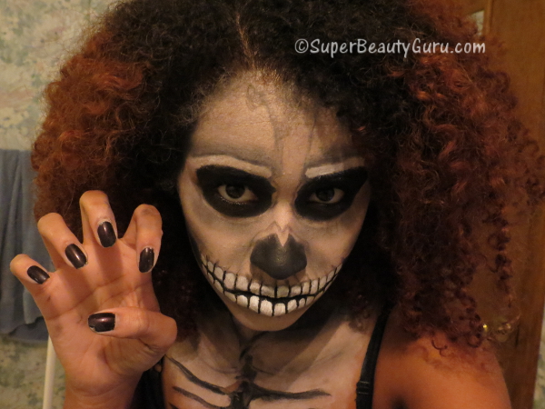 skeleton makeup