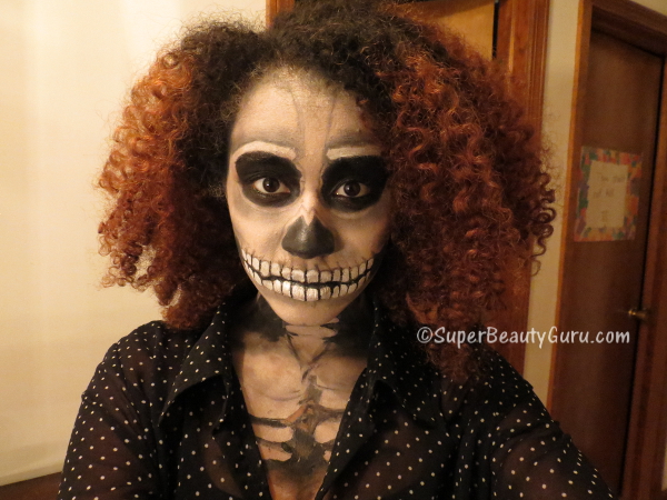 Skeleton Makeup Tutorial Halloween Costume | Offbeat