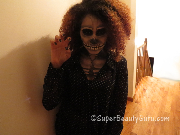 Skeleton Makeup Tutorial Halloween Costume