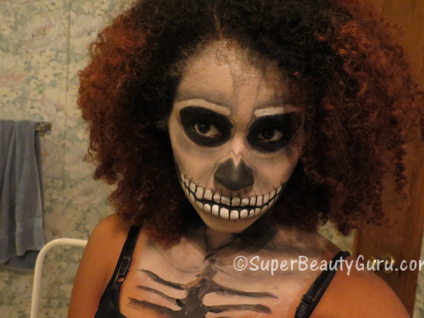 Skeleton Makeup Tutorial Halloween Costume