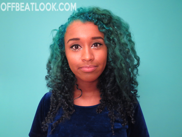 How I Dyed My Hair Teal To Blue Ombre Offbeat Look