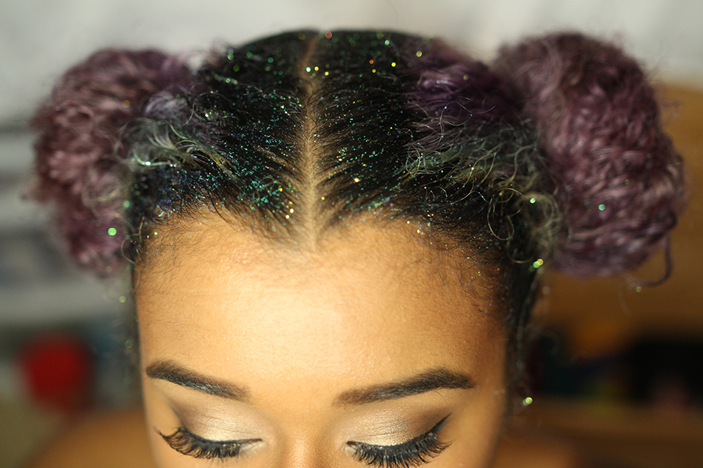 Glitter Roots Hair Tutorial | Offbeat Look