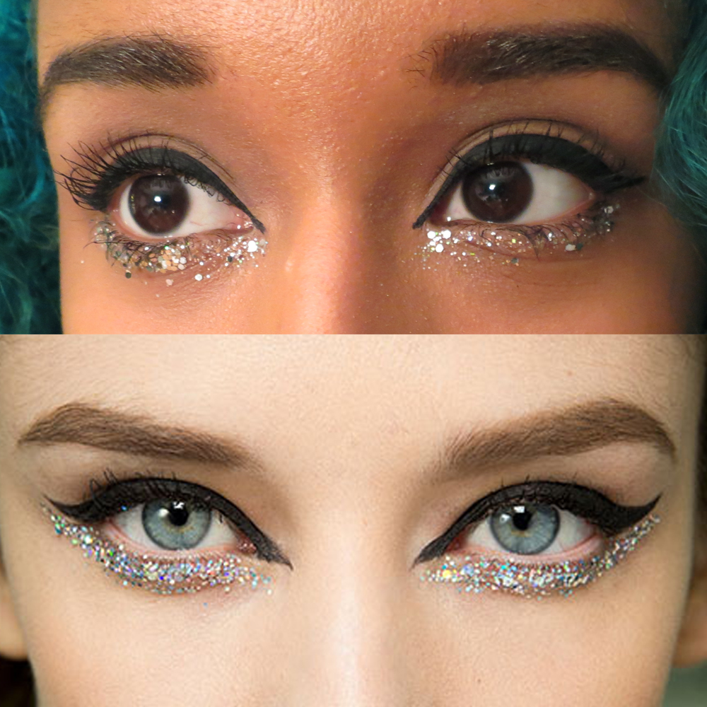 Chanel Spring 2014 Glitter Eye Tutorial