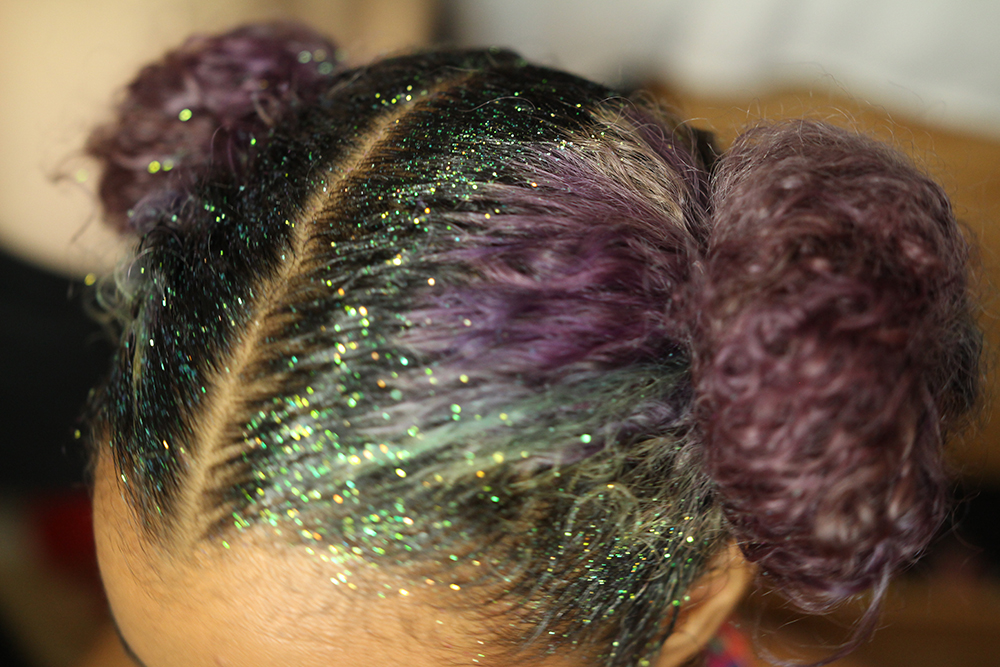 Glitter Roots Hair Tutorial | Offbeat Look